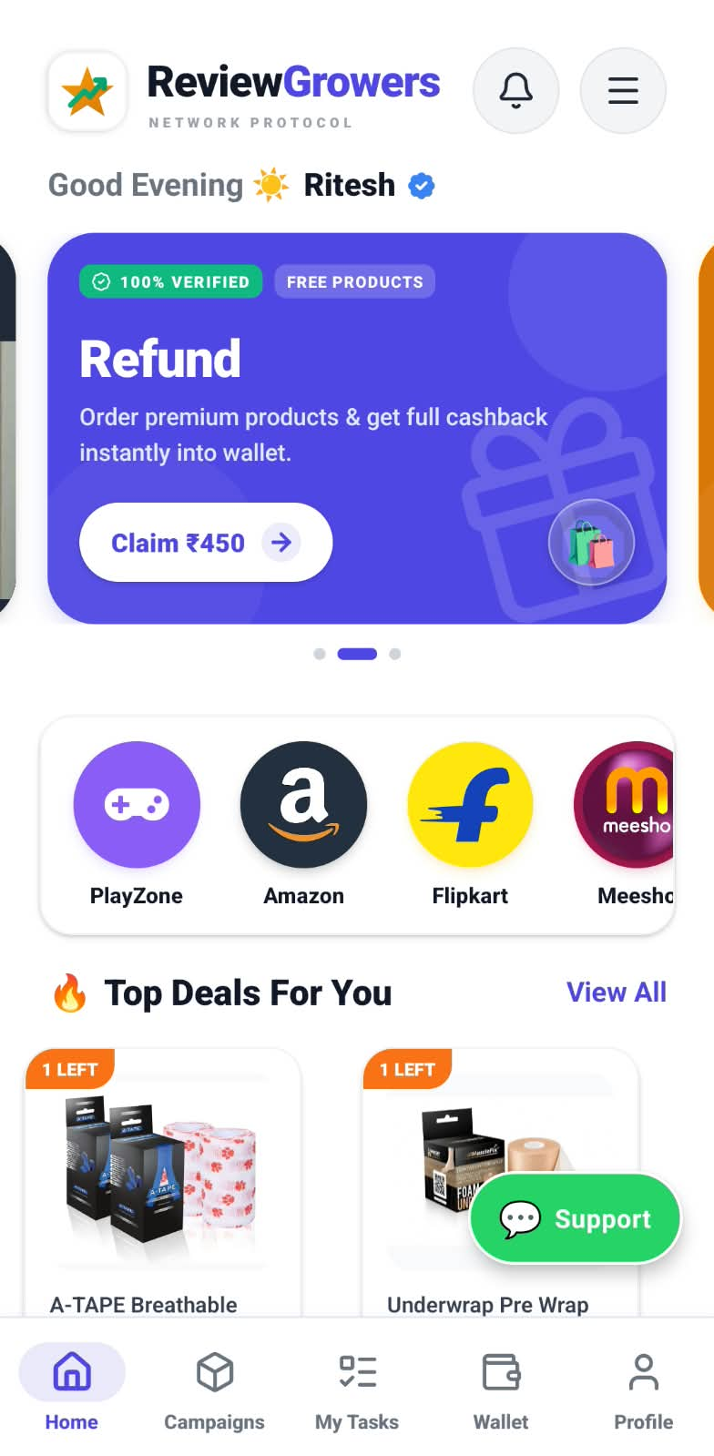 Review Growers Mobile App